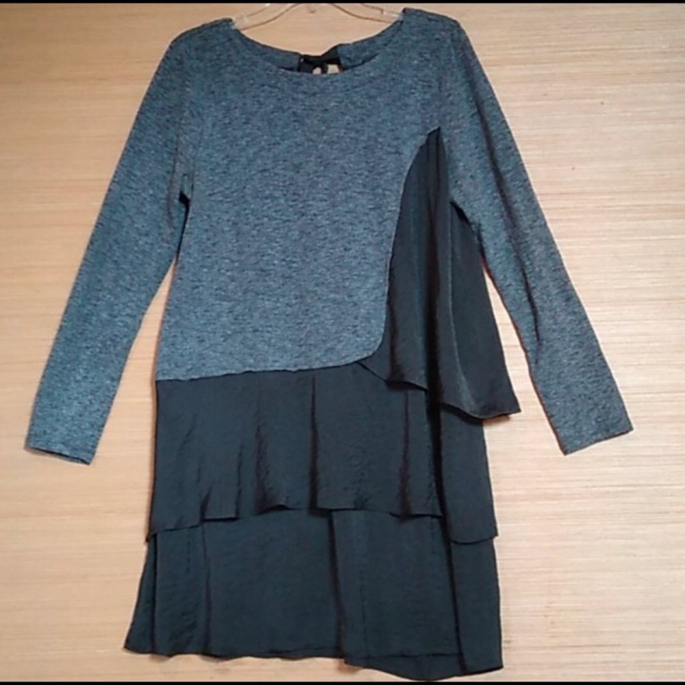 Sunday in Brooklyn gray asymmetrical dress